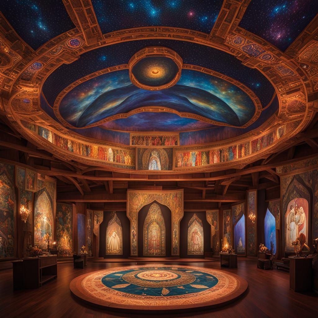 Ceremonial Harmony Hall Meeting Place