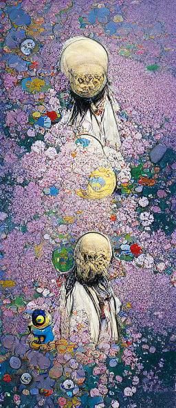 Neo-Noir Landscape Art in Pop Style