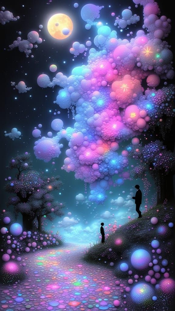 <lora:SurrealChalk:1.0> Double Exposure Collage Digital art ...