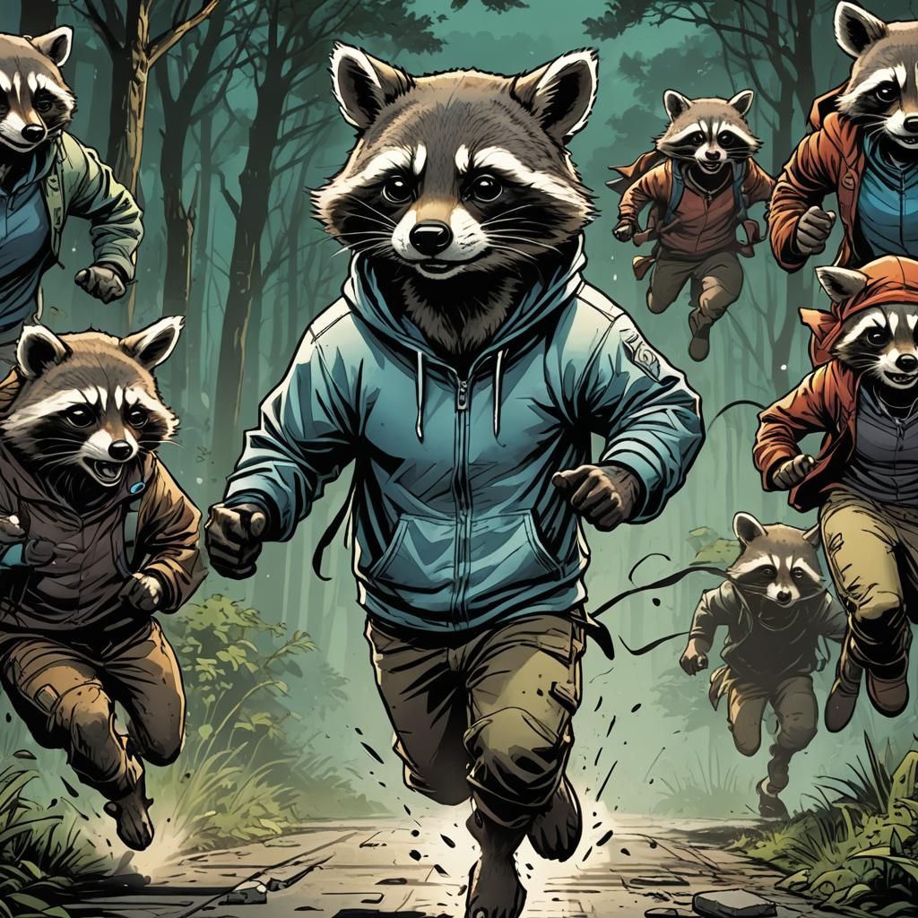 Raccoon Squad rolling out