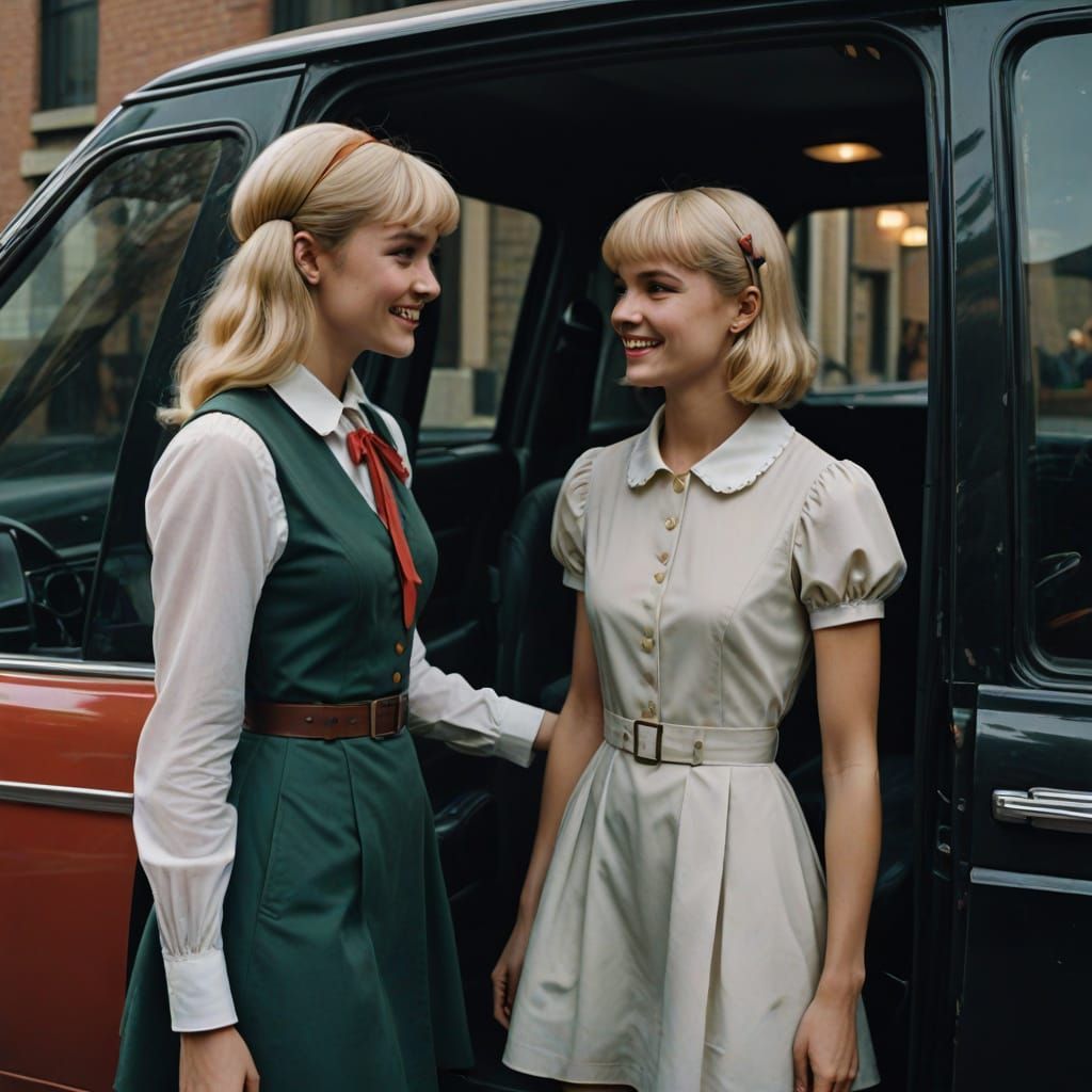 Elegant Youth in Crossdressing Regalia