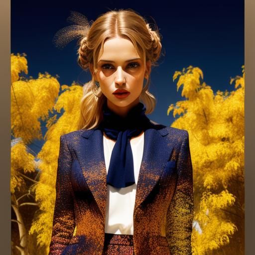 Vibrant Diffusion Pattern in High Resolution