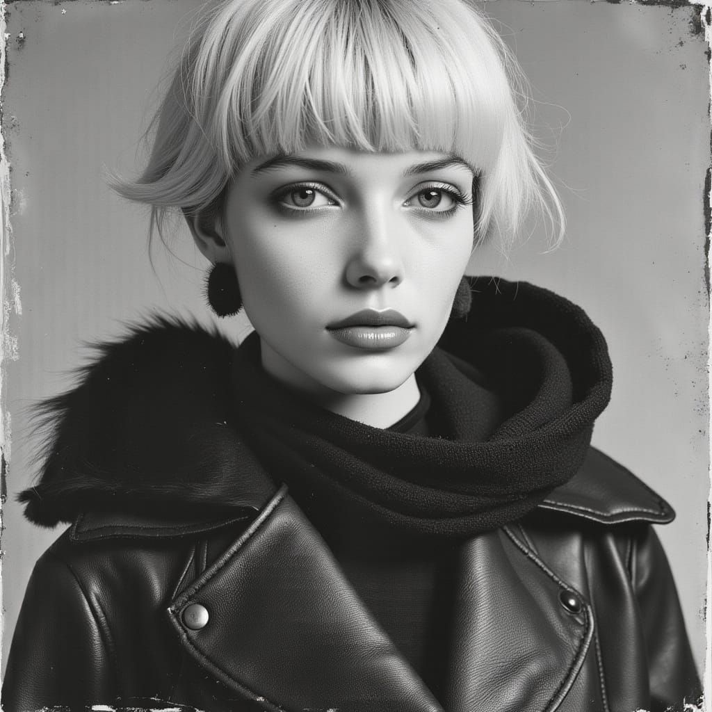 Plastic Woman in Monochrome