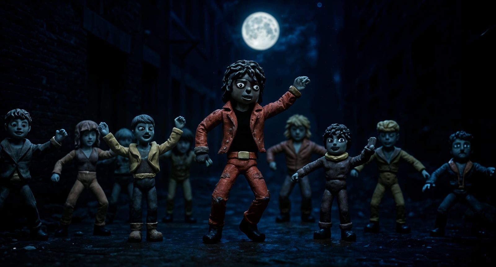 Playdough Tenth Doctor and Tardis on a Desk