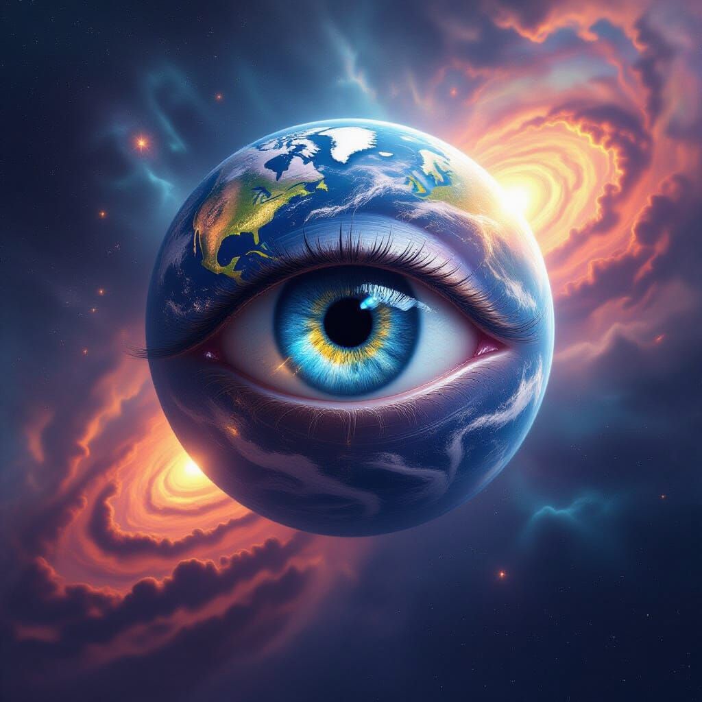 Eye of earth