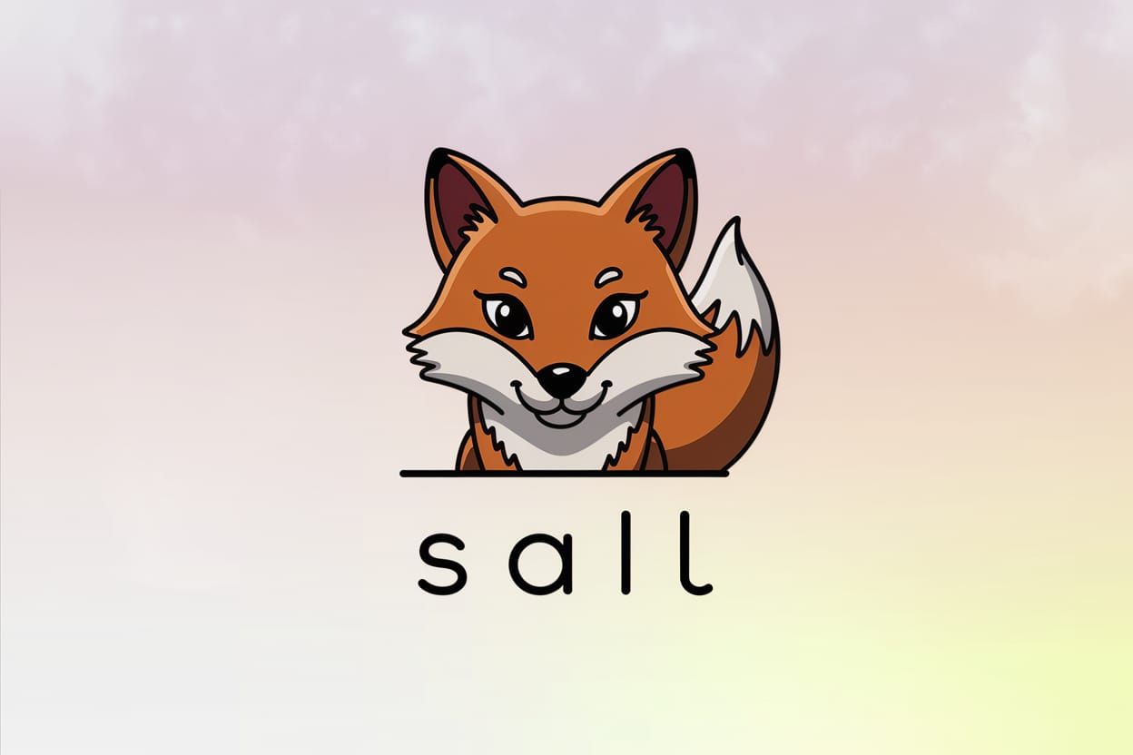 Anime Style Fox Logo for Sall