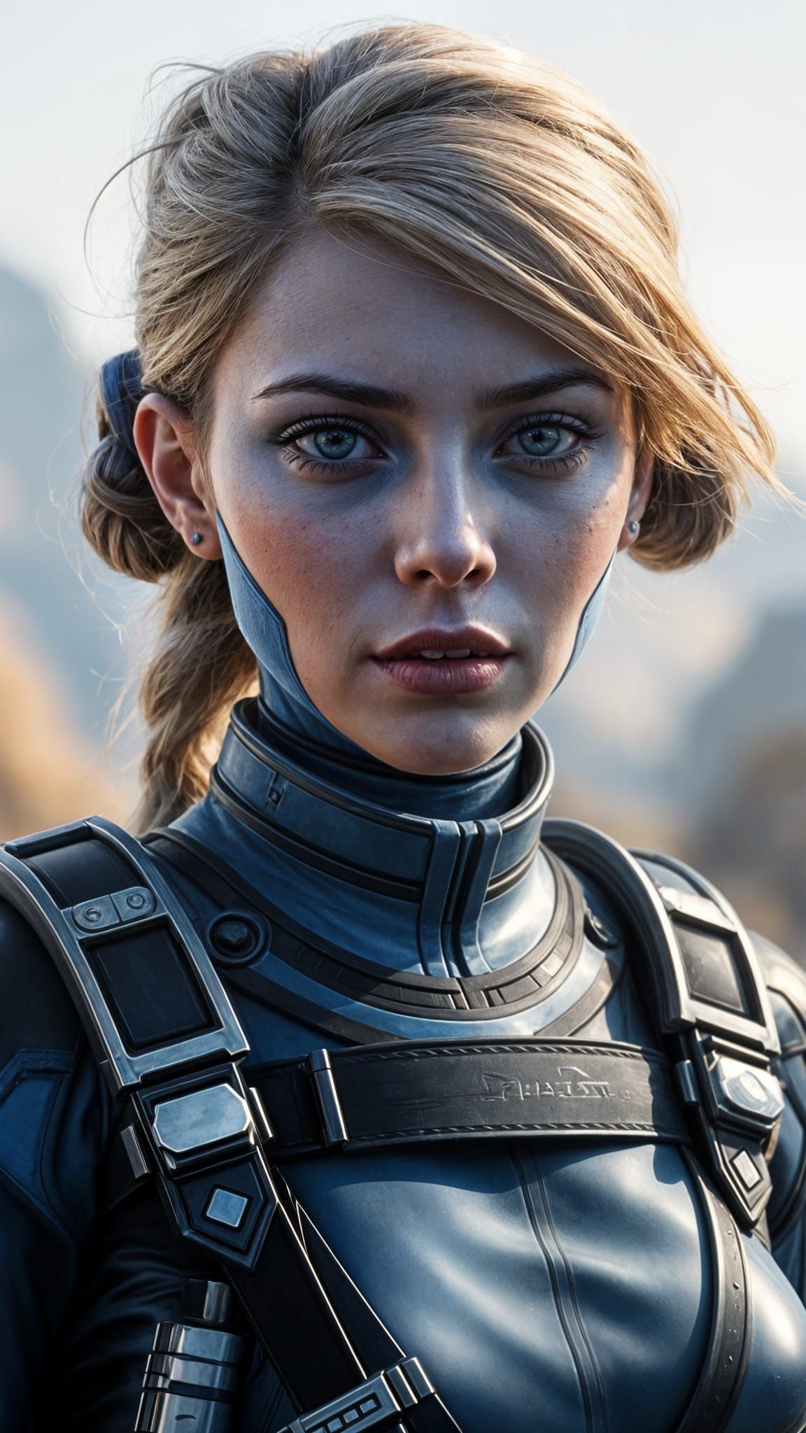 Star Wars Sci-Fi Portrait of a Female Twi'lek Pilot