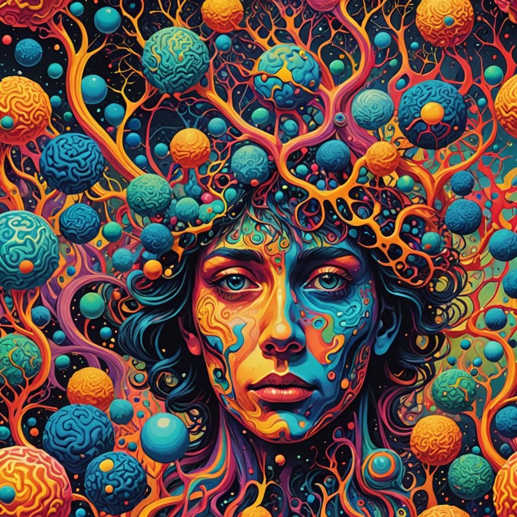 Surreal Psychedelic Distortion of Reality