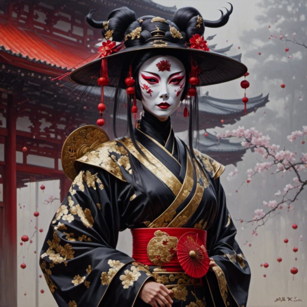 One word prompt Shogun