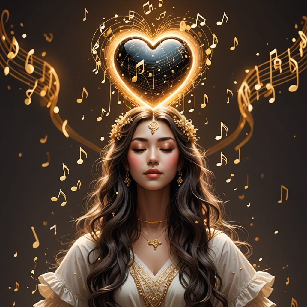 Musical Notes in Love