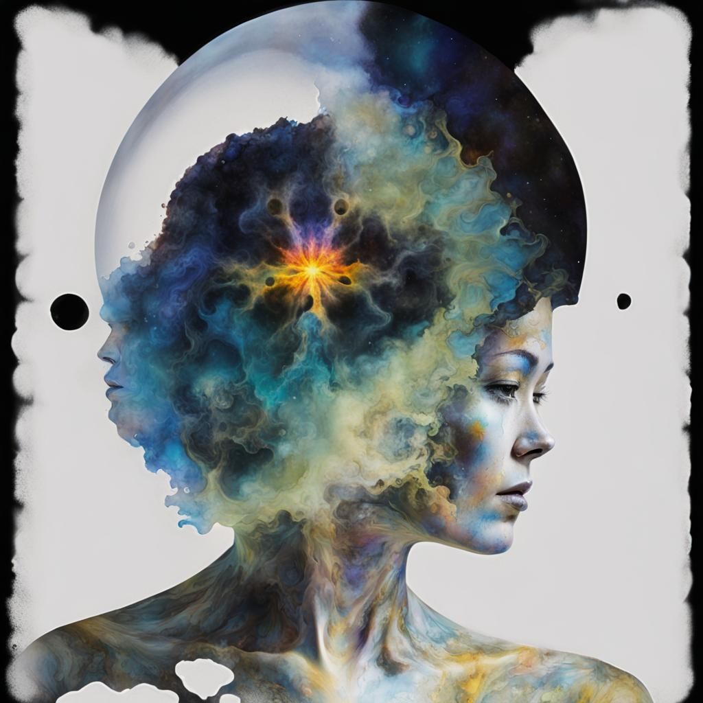 Insane Space Captain with Fractal Exposure