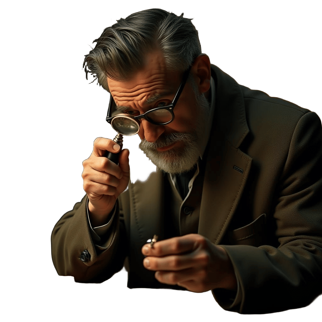 Detective's Crime Scene Investigation: Cinematic Film Still