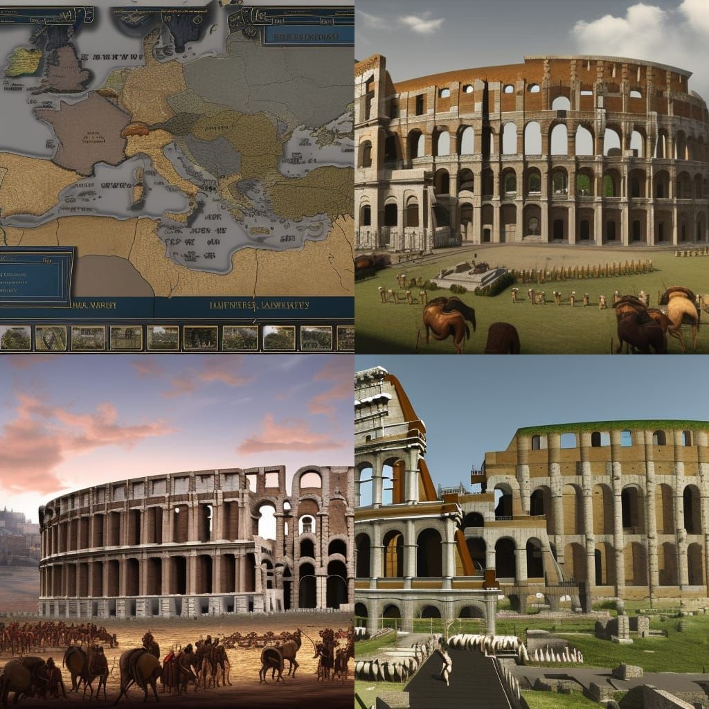 Modern Roman Utopia: An AI Vision