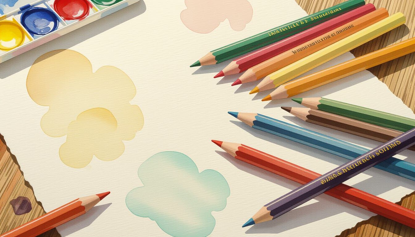 Faber-Castell Watercolor Pencils Still Life