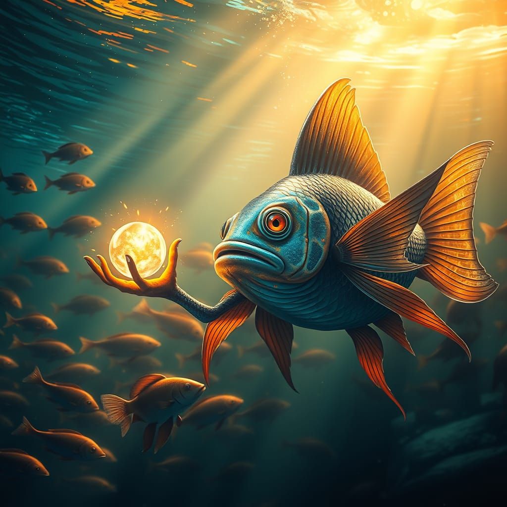 Mystical Fish Magician Illuminates the Ocean's Twilight Zone