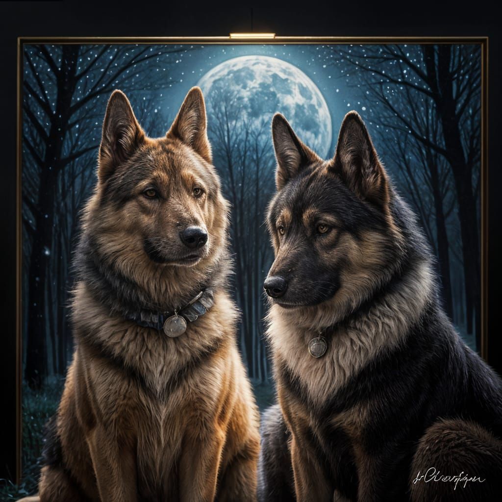 Sundance and Moonlight: A Masterpiece of Canine Devotion