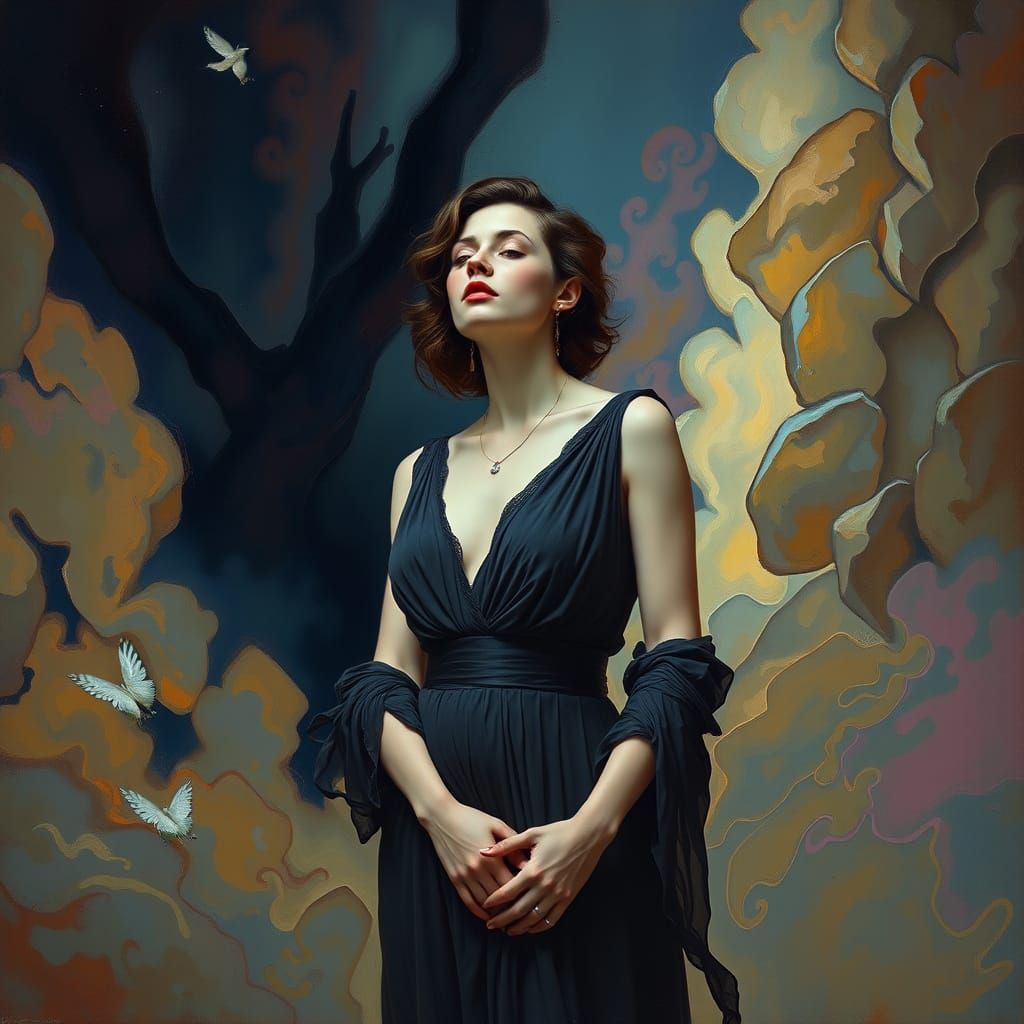 Sin in the Style of Paula Modersohn-Becker