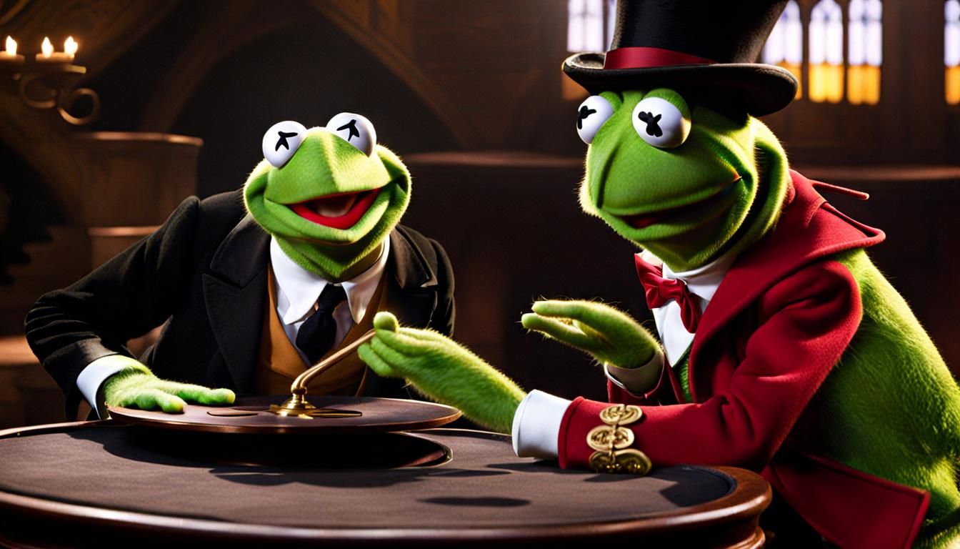 Kermit the Frog as Magician's Apprentice