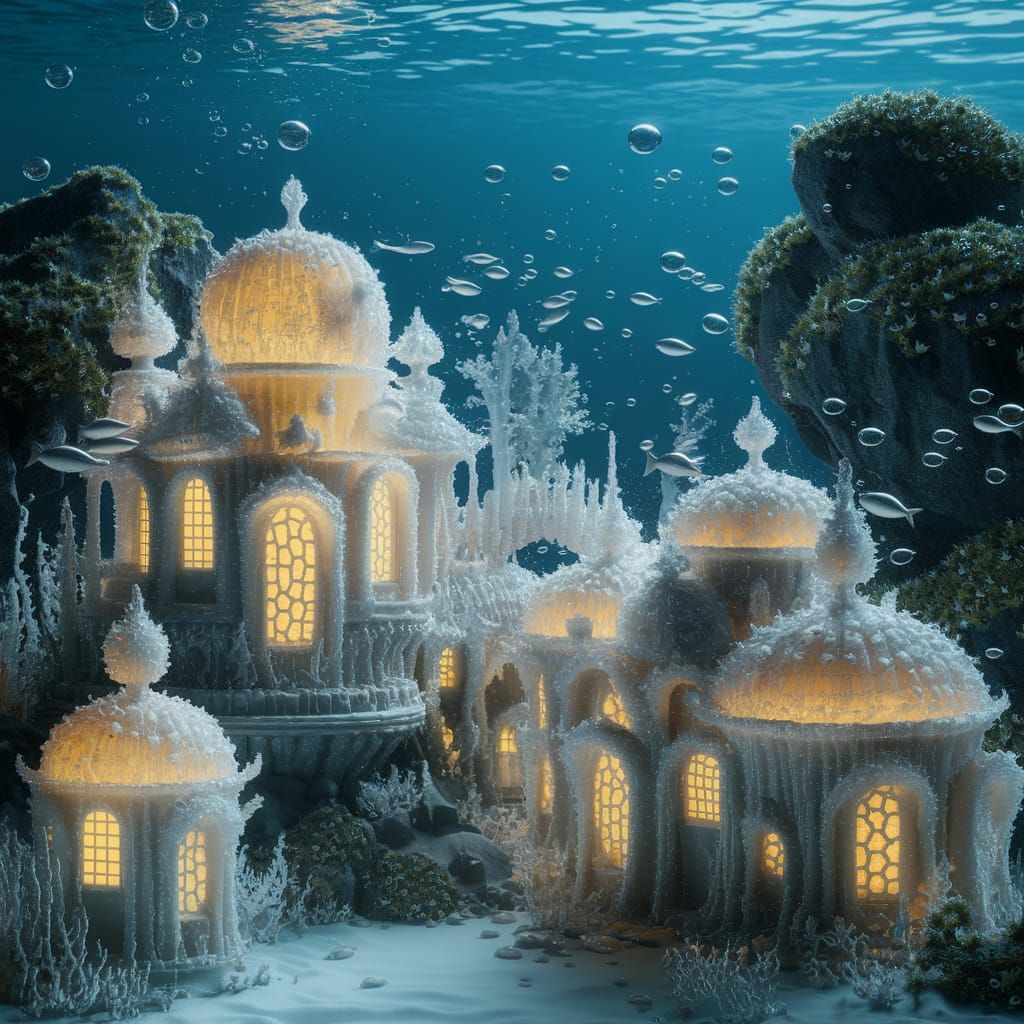 Underwater City Radiates Warmth and Whimsy in Crystal Clear ...