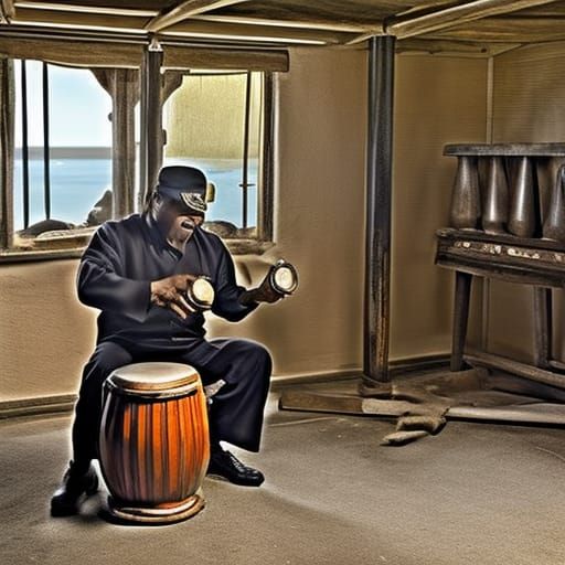 Playing the Bongos in the Garage II