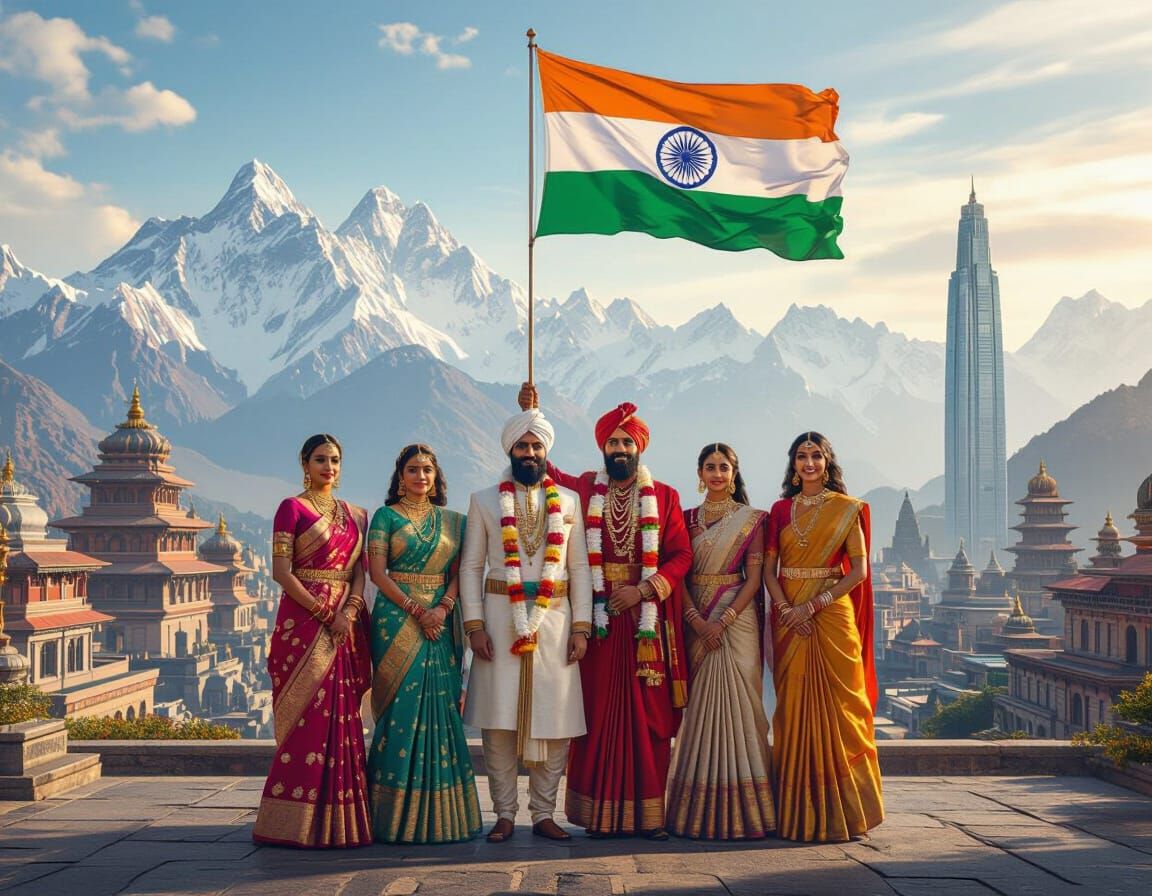 Futuristic India: United Citizens in a Digital Bharat