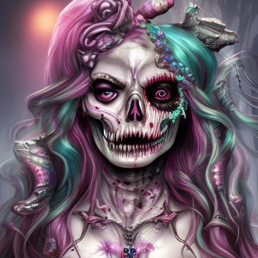 Zombie Mermaid IV