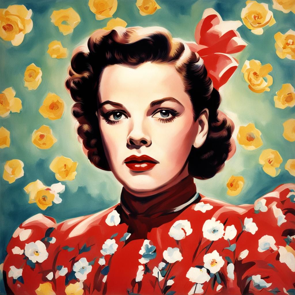 Iconic Judy Garland Portrait