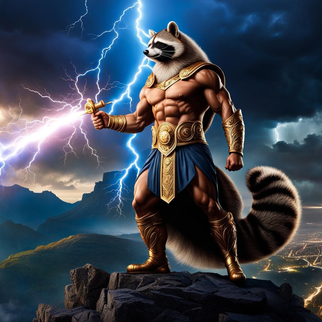Raccoon Zeus