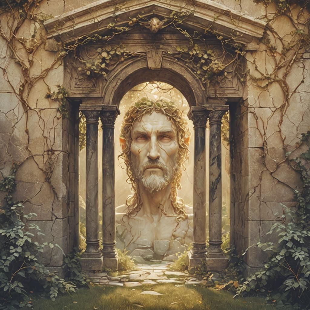 Pan Archway: Mythological Concept Art