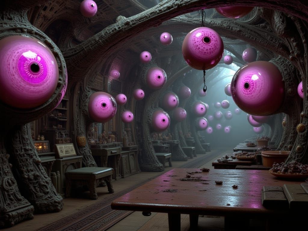 Prismatic Aura Serpent Ritual with Pink Eyes