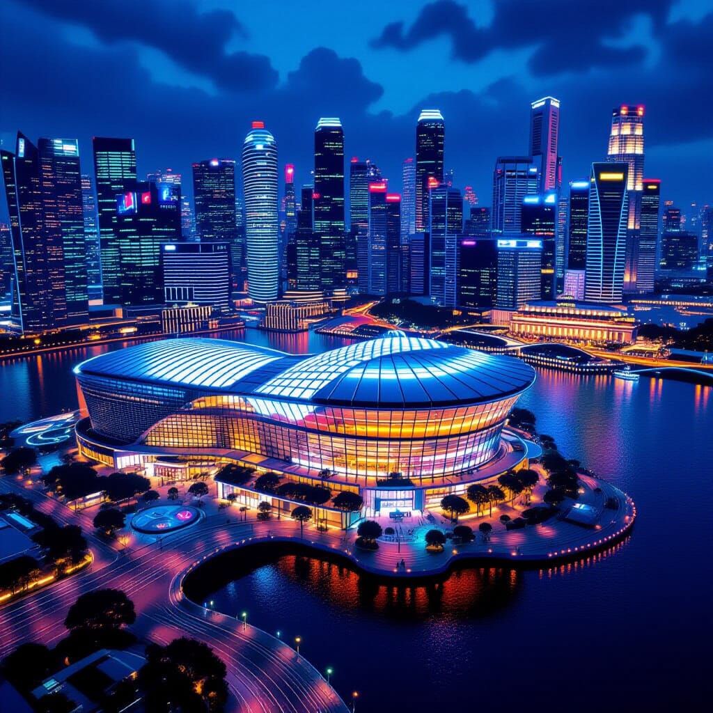Marina Bay Sands Casino: Futuristic Singapore Architecture