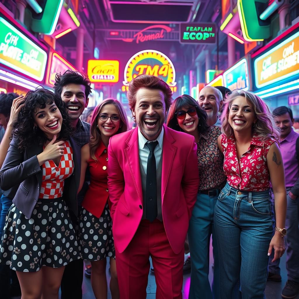 Retro futuristic fashion