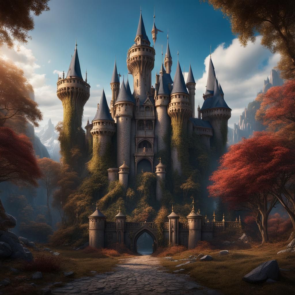 Fantastical Beast's Castle Concept Art