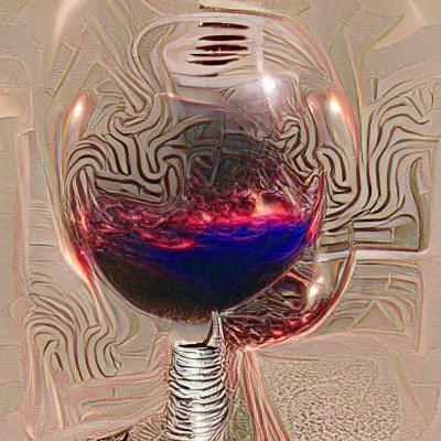 Wine Glass Filled with Infinite Energy
