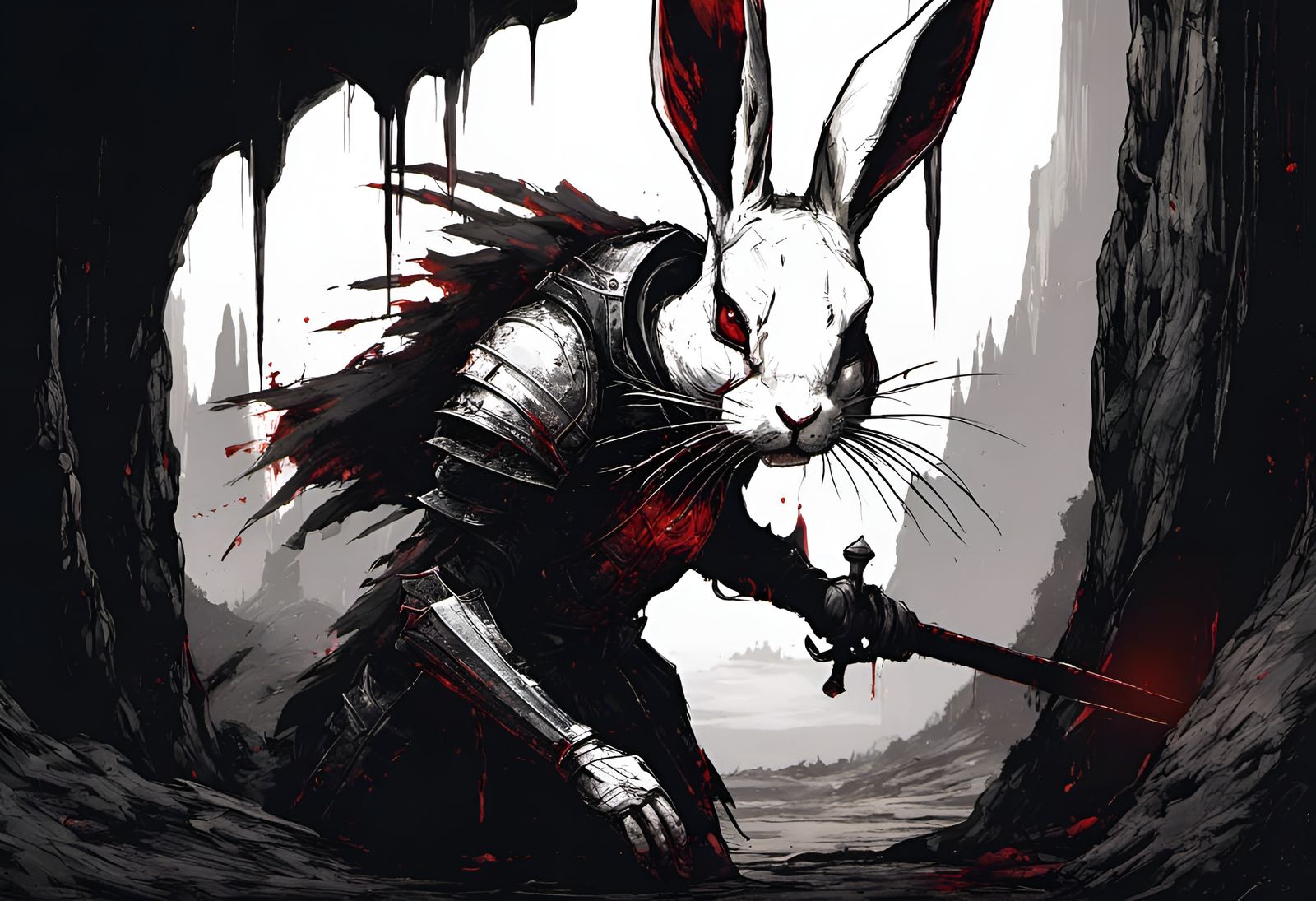 Sir Bunny of Caerbonnog, Seeking Revenge from the Knights of Camelot