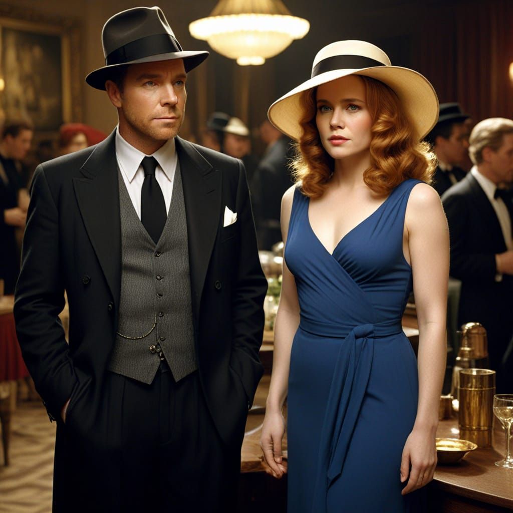 Ewan McGregor as Film Noir Detective with Amy Adams as Siren