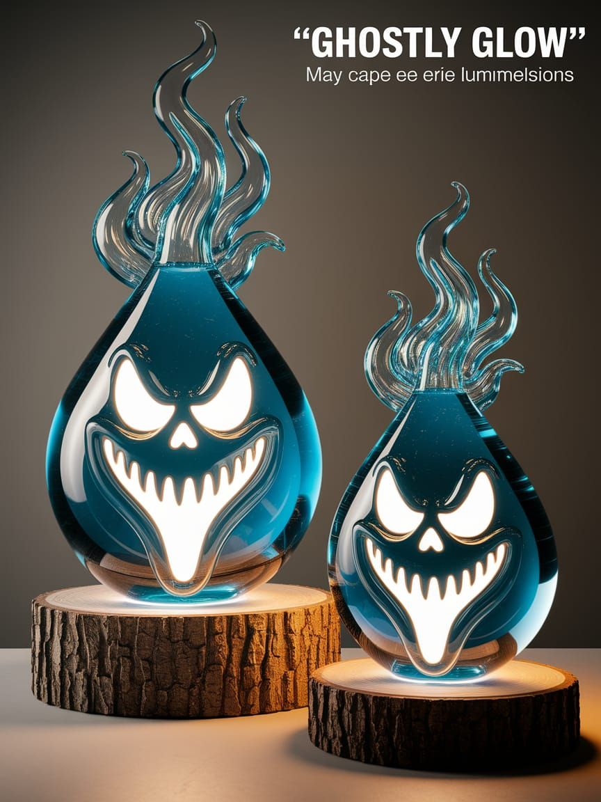 "Ghostly Glow" - May cause eerie luminescence