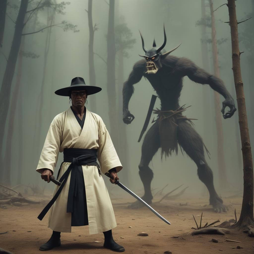 Samurai Jack in Tarantino Film Style