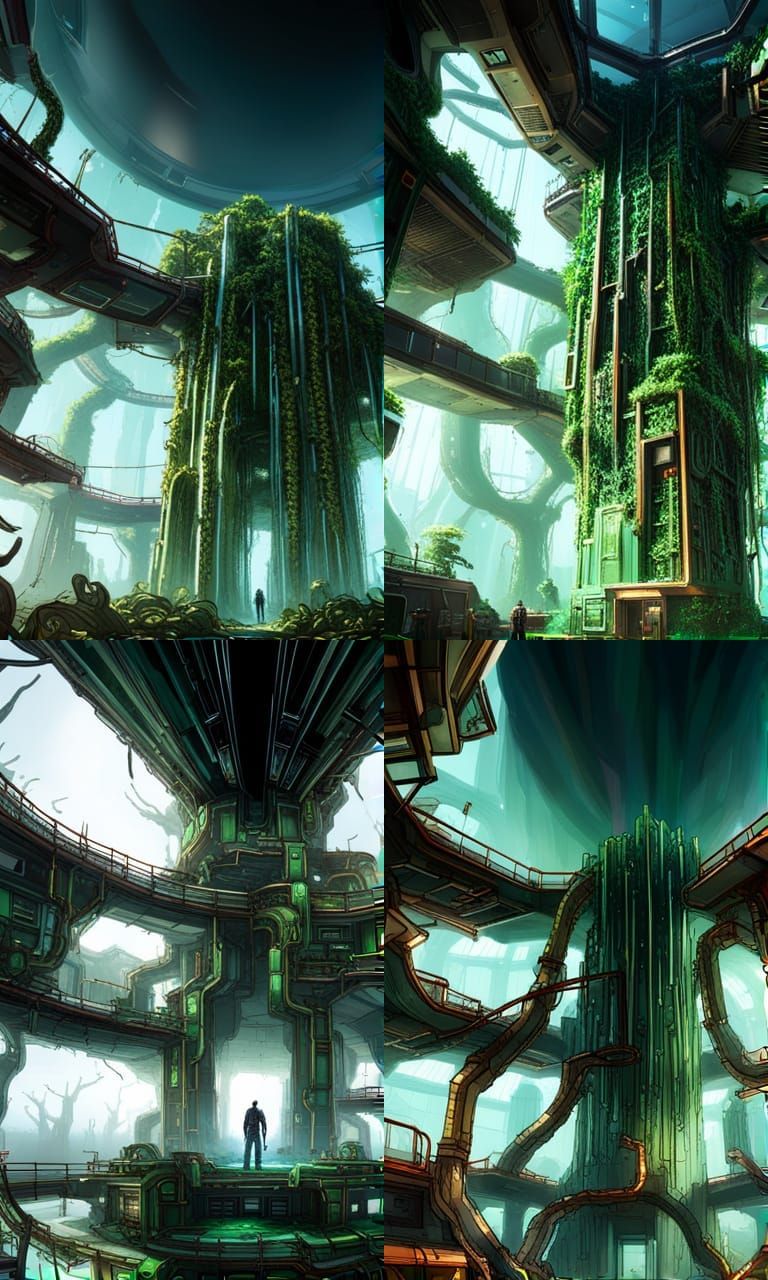 One Tower, Four Styles