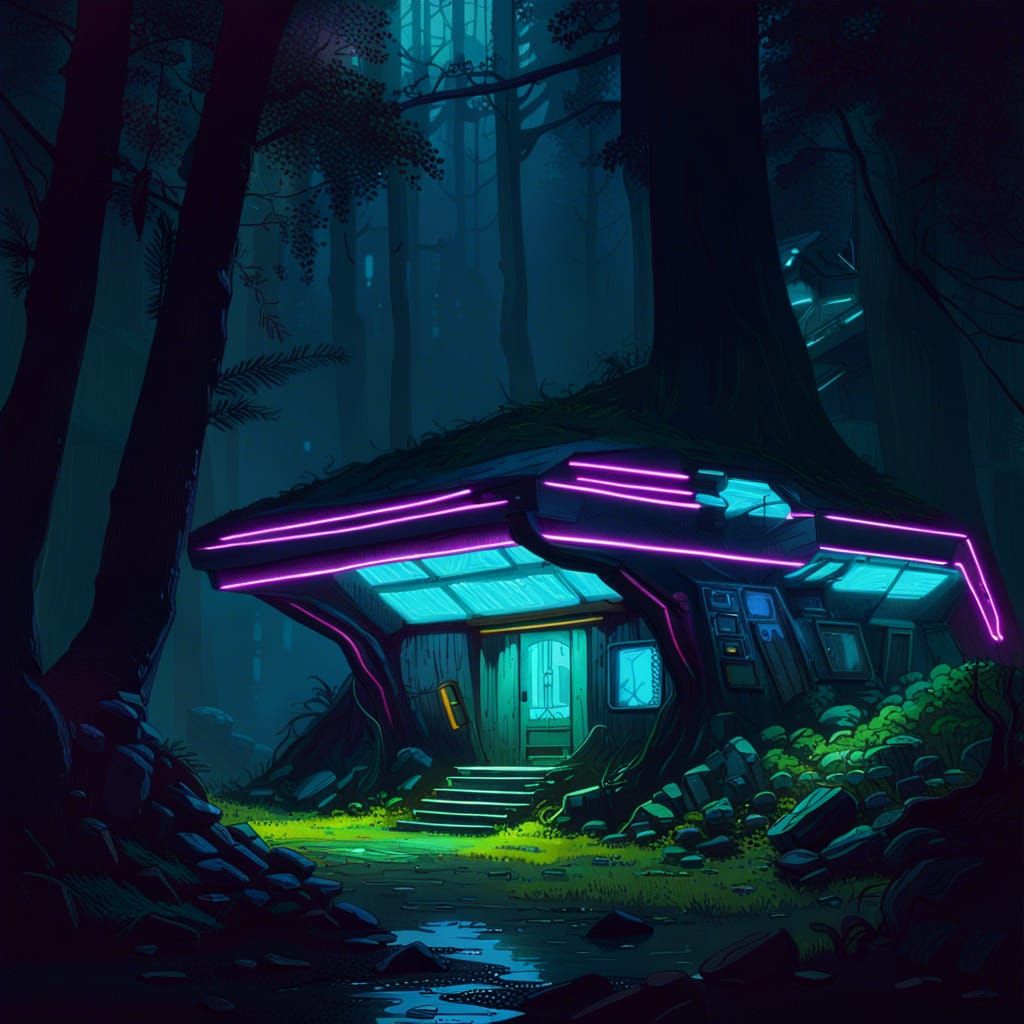 Futuristic Hobbit Hut