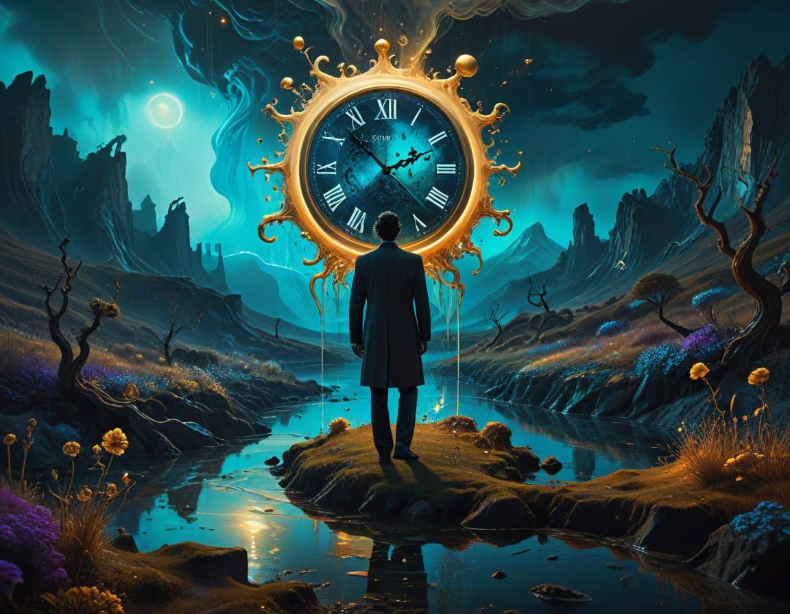 Surreal Dreamscapes in Dali-Inspired Style