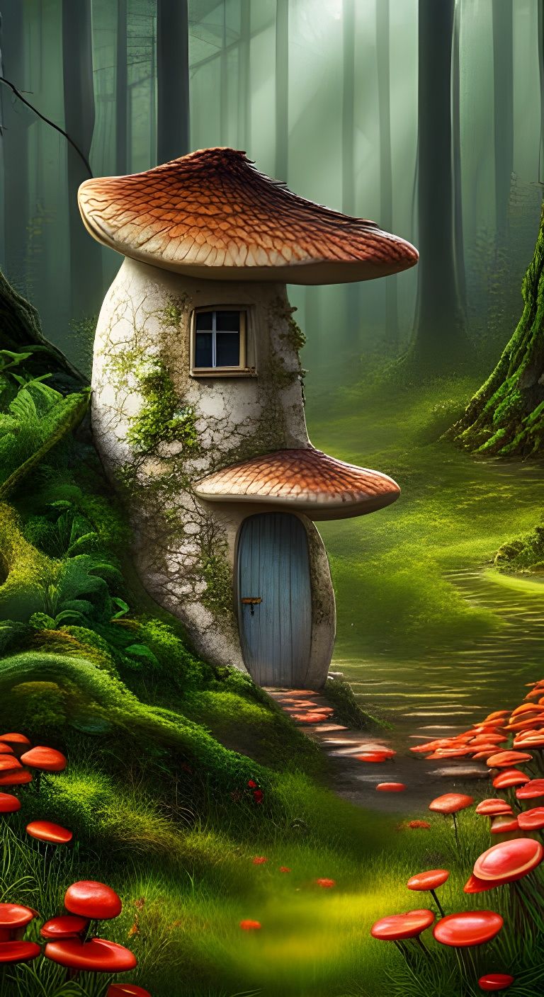 Mushroom house