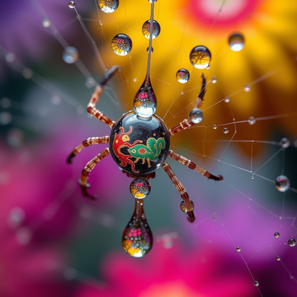 Surreal Utopia Reflected in Dewdrops, Bizarre Maximalism