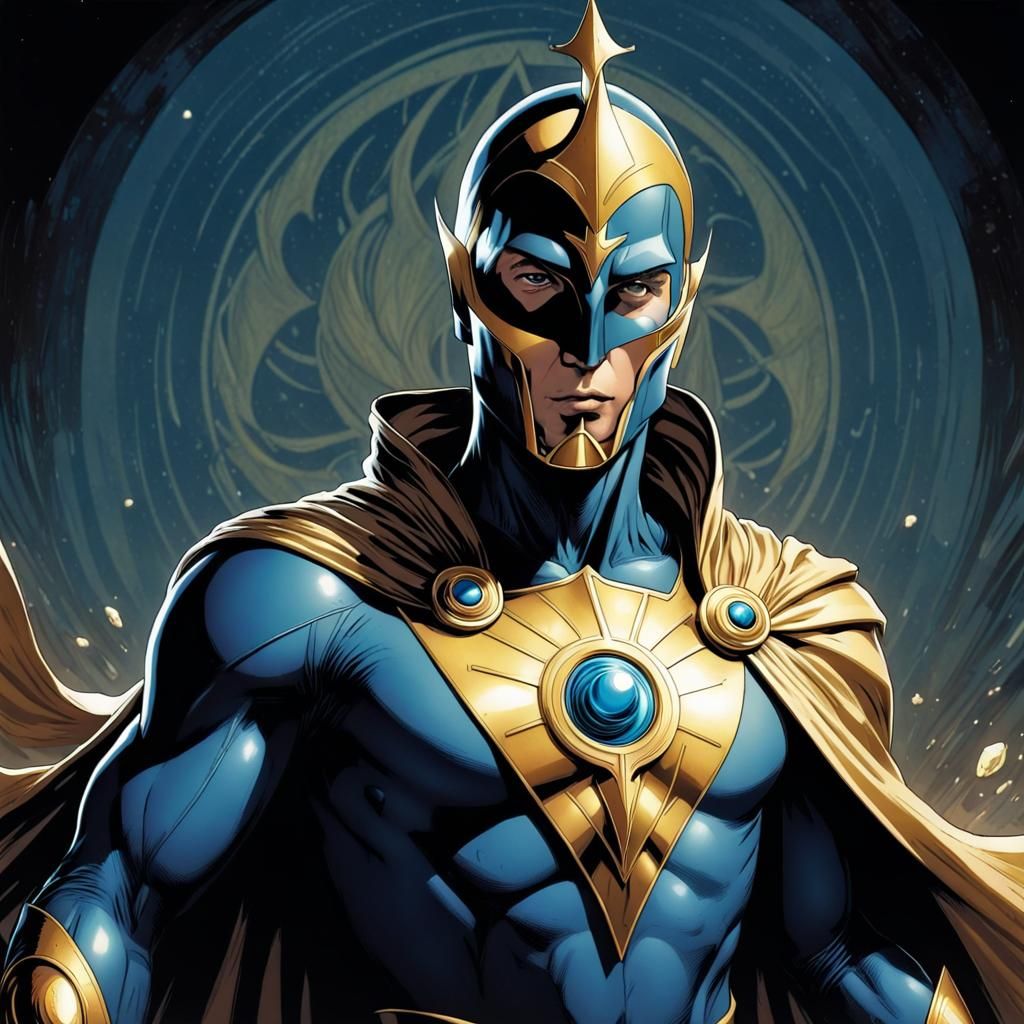Daniel Craig as Dr. Fate: Comic Book Art