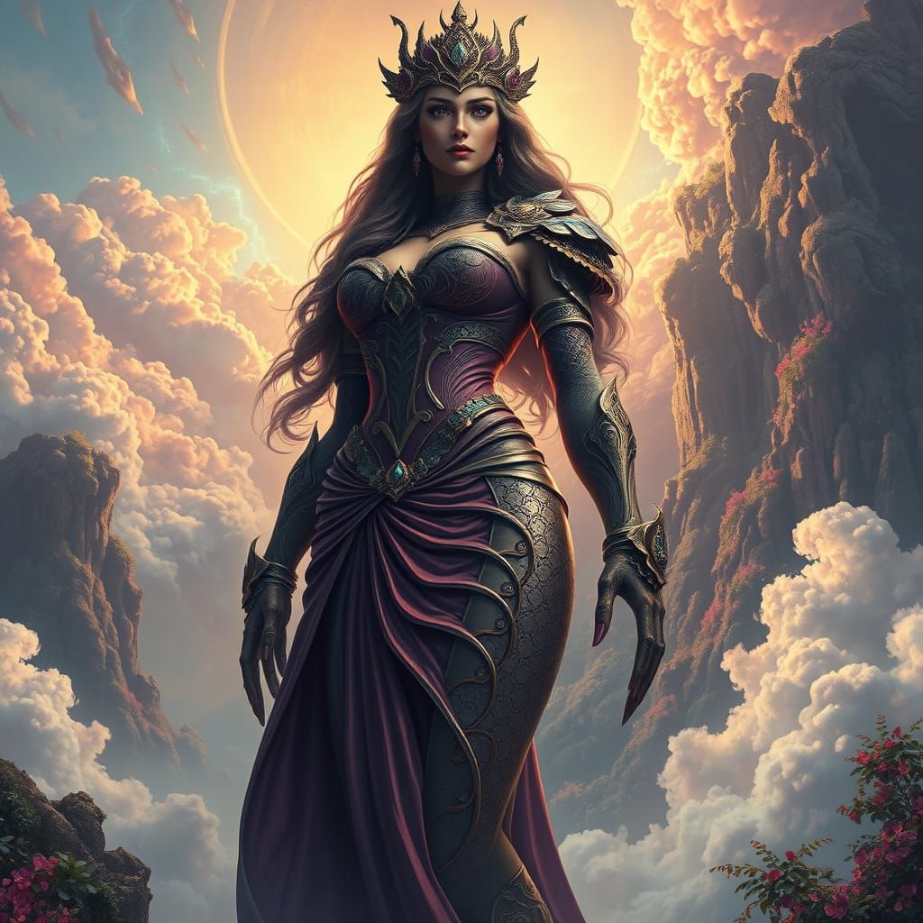 Ethereal Fantasy Realm Goddess