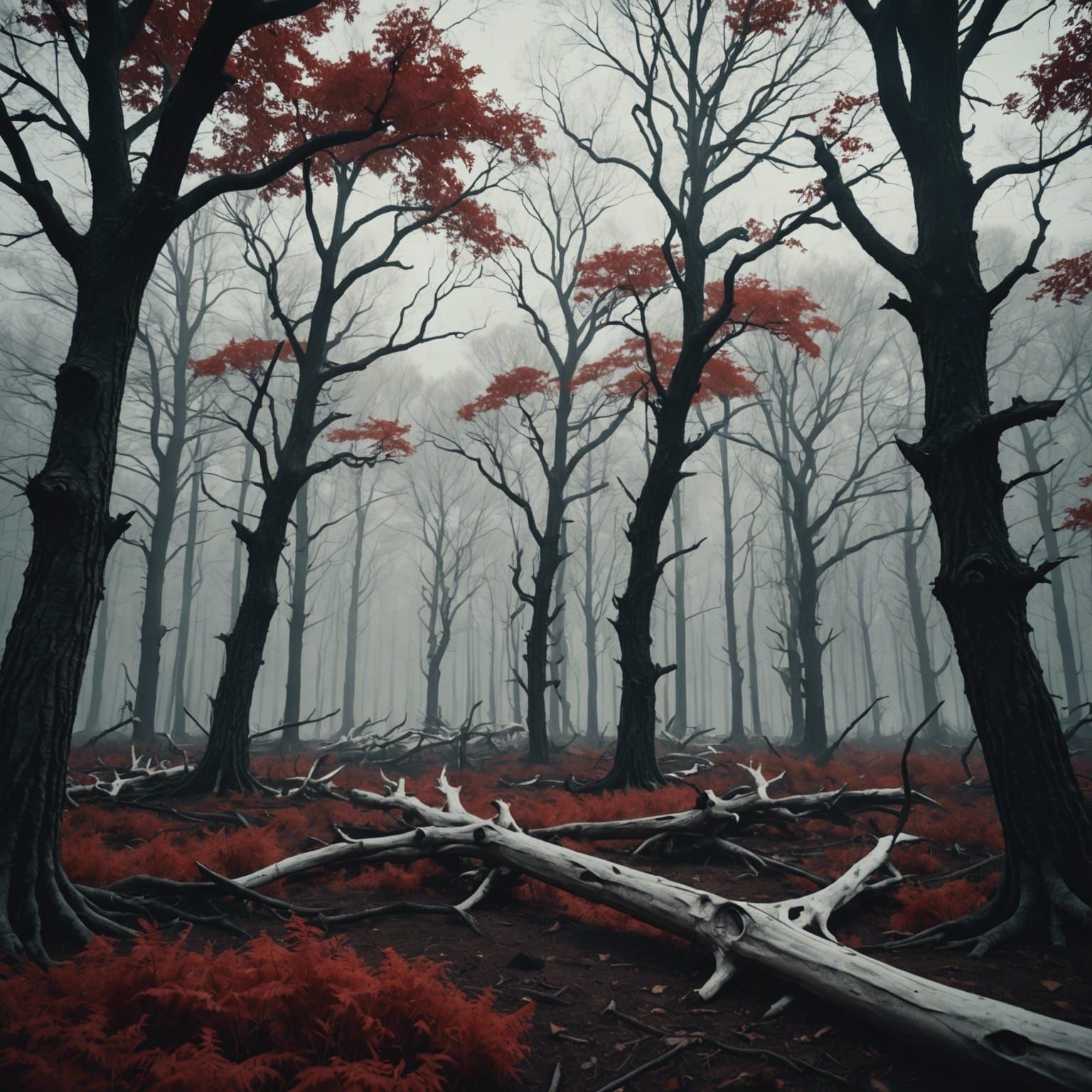 The bone woods, is not safe.