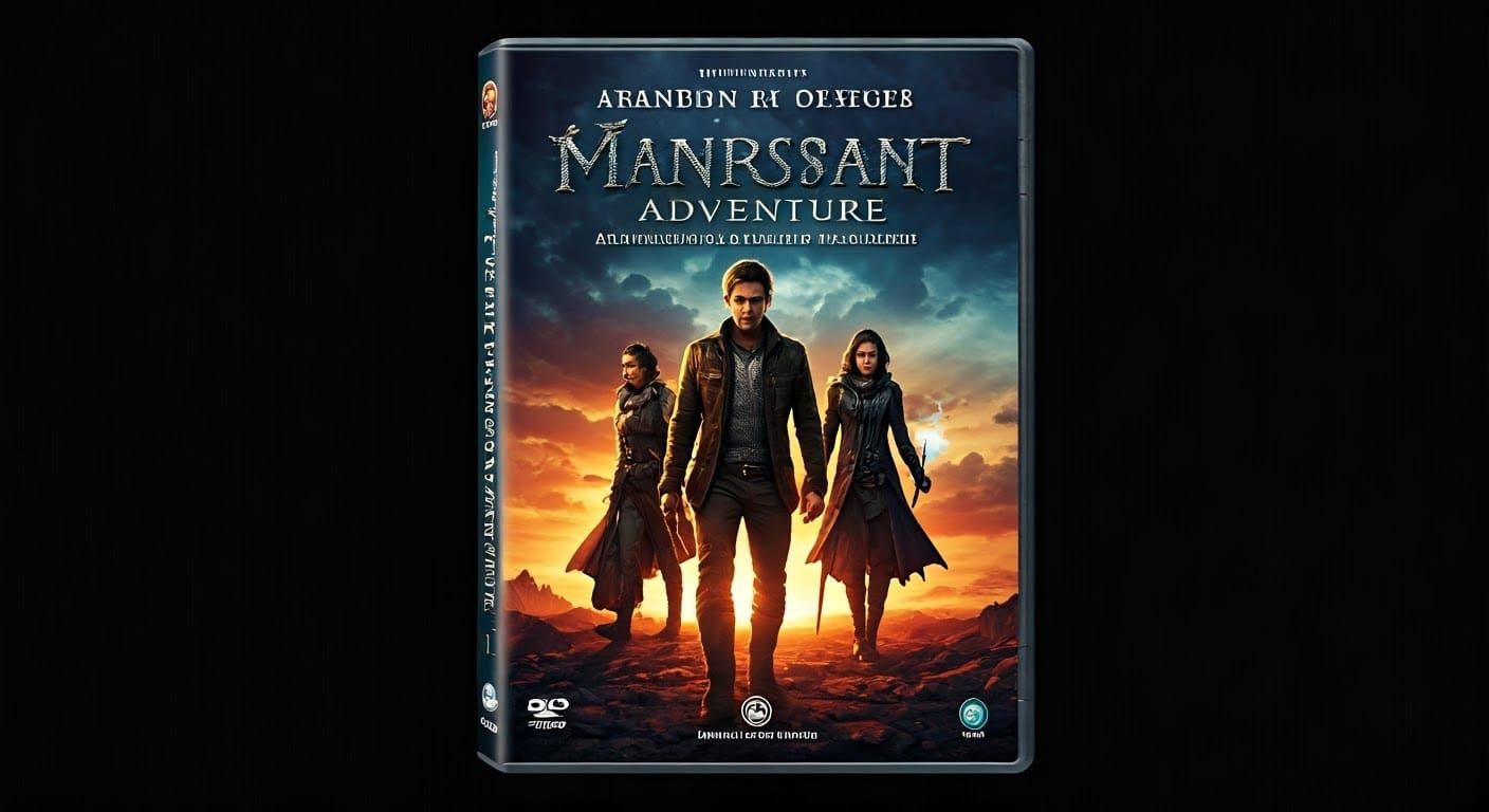 Fantasy Adventure DVD Cover Design