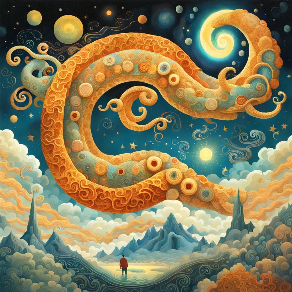Cosmic Serpent and the Origin of Knowledge in Magic Realism