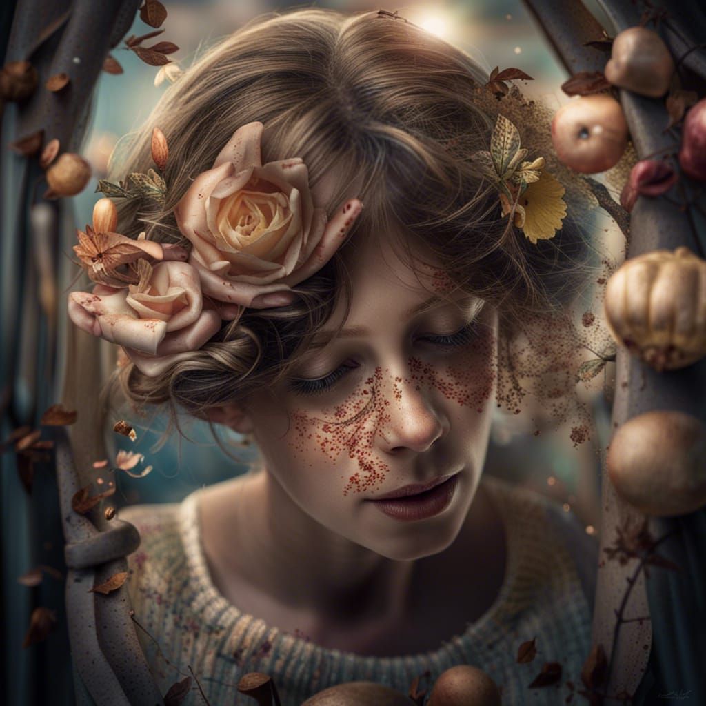 Bittersweet Parting: A Study in Melancholy and Joy