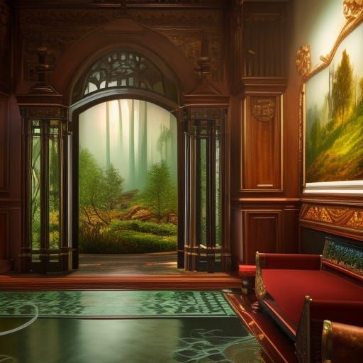 Elegant Clockwork Cathedral